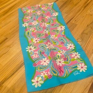 Lilly Pulitzer for Ford Breast Cancer scarf